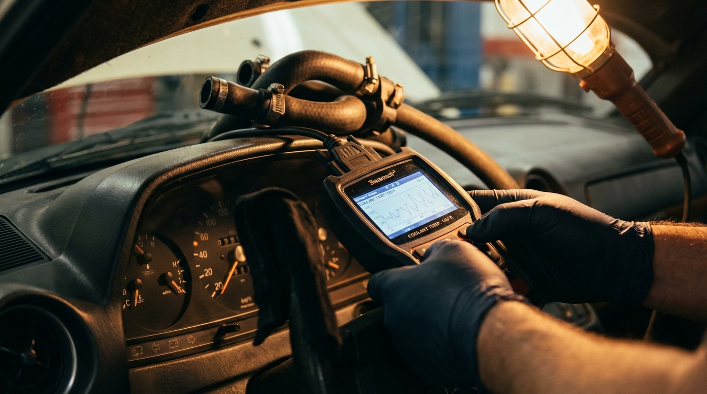 découvrez pourquoi l'aiguille de température de votre véhicule reste basse : thermostat potentiellement bloqué ou simple problème de capteur, et comment le diagnostiquer.